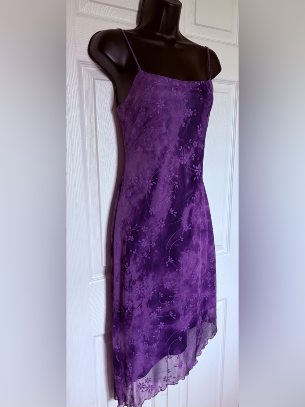 My Michelle Purple Midi Dress